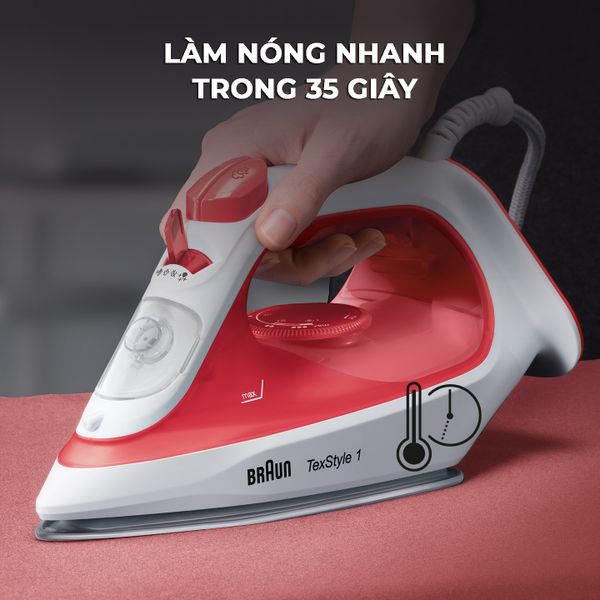 Bàn là hơi nước Braun SI1019RD