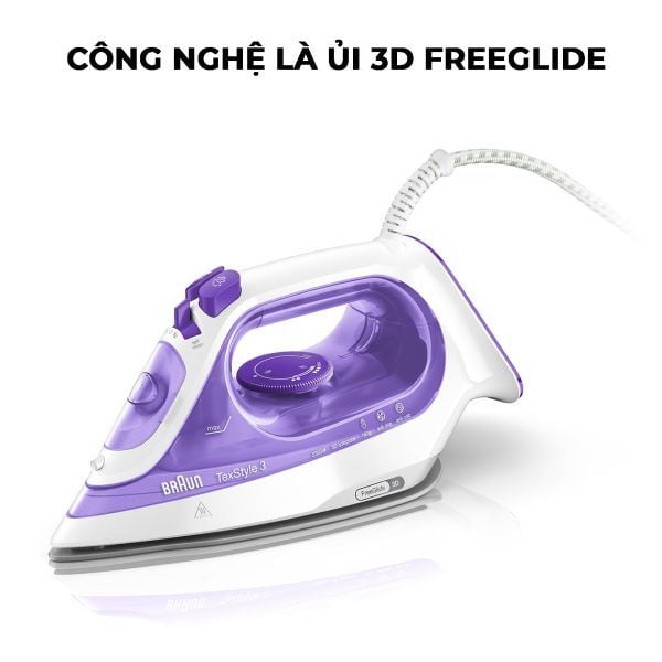 Bàn ủi hơi nước Braun SI3042VI