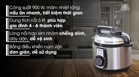 Nồi áp suất đa năng Philips HD2103/66