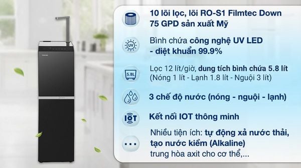 Máy Lọc Nước Toshiba TWP-N2396SVN(W)-M3-36W