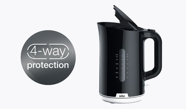 Ấm đun siêu tốc Braun WK1100BK