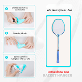 MÓC TREO VỢT CẦU LÔNG MT01