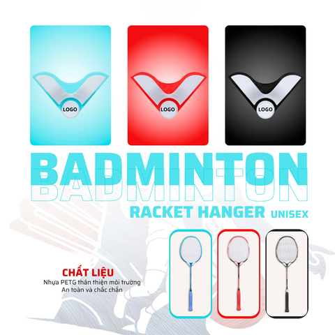 MÓC TREO VỢT CẦU LÔNG MT01