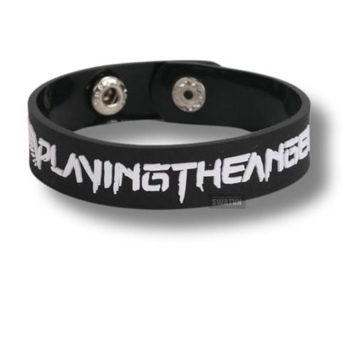 VÒNG TAY CAO SU NÚT ĐỒNG