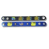 VÒNG TAY CAO SU NÚT ĐỒNG