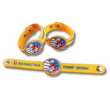 VÒNG TAY CAO SU NÚT ĐỒNG