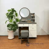  Bàn trang điểm gỗ MDF xám 