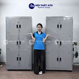  Tủ locker sắt 6 ngăn 