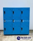  Tủ locker sắt 9 ngăn 