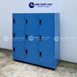  Tủ locker sắt 9 ngăn 