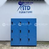  Tủ locker sắt 9 ngăn 