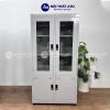  Tủ hồ sơ sắt 2 cánh kính có khóa - sơn tĩnh điện 
