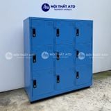  Tủ locker sắt 9 ngăn 