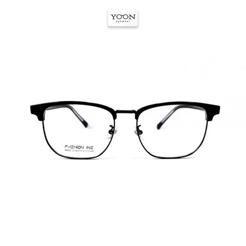 Gọng Kính Nửa Viền Vuông Nam Nhựa Kim Loại - Yoon 98032 Y346
