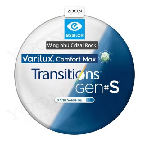 Đa Tròng Đánh Essilor Varilux Comfort Max - Váng Phủ Crizal Rock