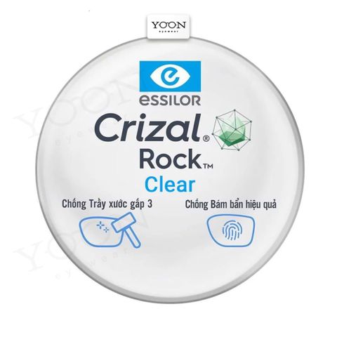 Đơn Tròng Đánh Kỹ Thuật Số Essilor - Váng Phủ Crizal Rock