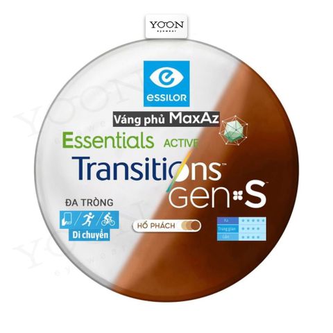 Đa Tròng Đánh Essilor Essentials Active - Váng Phủ Max AZ