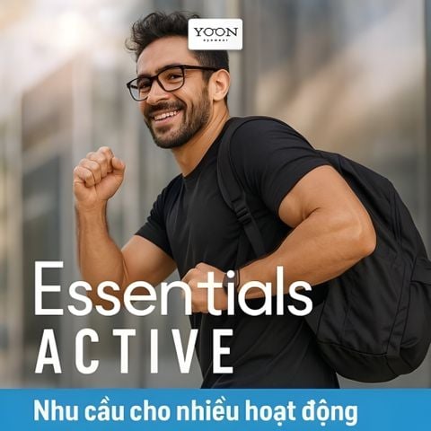 Đa Tròng Đánh Essilor Essentials Active - Váng Phủ Max AZ