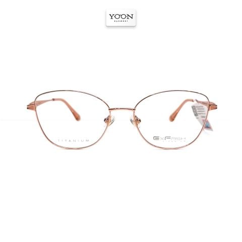 Gọng Kính Mắt Mèo Nữ Titanium - ExFash EF75283T