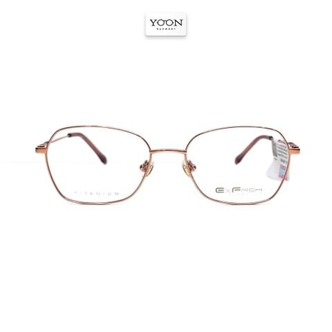 Gọng Kính Chữ Nhật Đa Giác Nữ Titanium - ExFash EF75287T