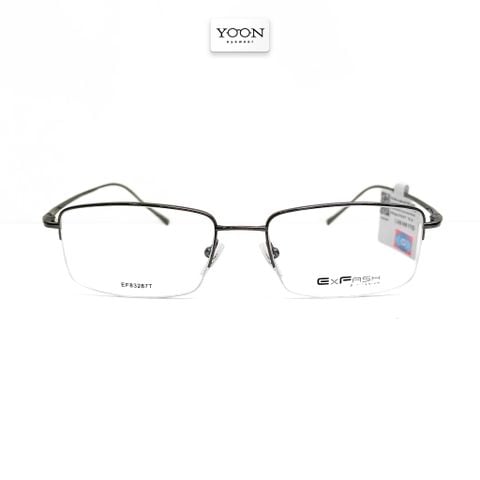 Gọng Kính Nửa Viền Sợi Cước Unisex Titanium - ExFash EF83287T