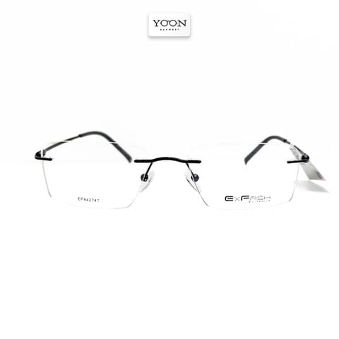 Gọng Kính Khoan Unisex Titanium - ExFash EF84274T