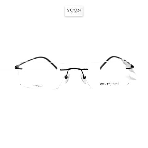 Gọng Kính Khoan Nam Titanium - ExFash EF84276T
