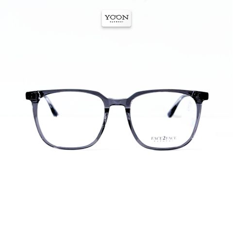 Gọng Kính Vuông Unisex Nhựa - Face2Face F14454