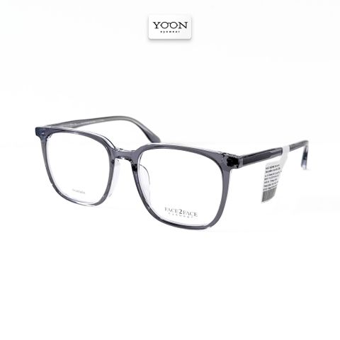 Gọng Kính Vuông Unisex Nhựa - Face2Face F14454