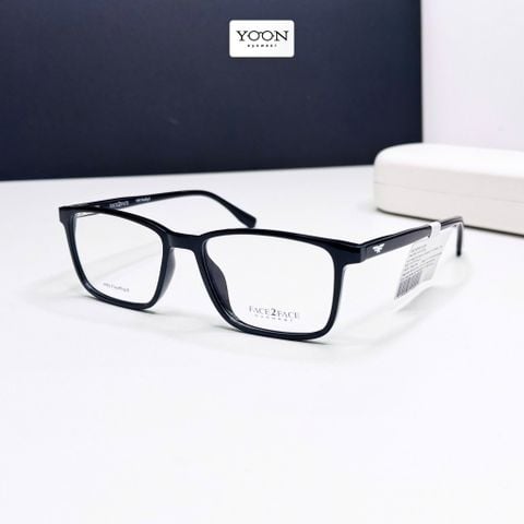 Gọng Kính Chữ Nhật Unisex Nhựa - Face2Face F15437