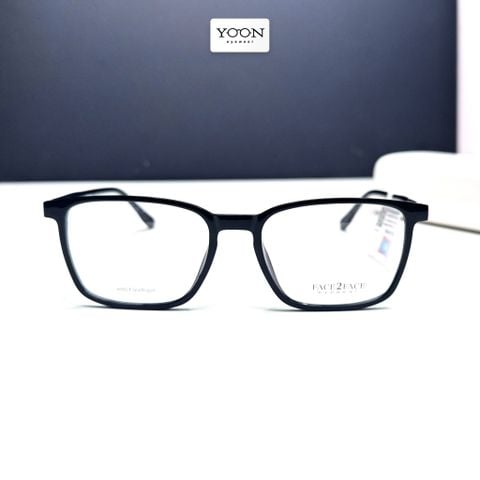 Gọng Kính Chữ Nhật Unisex Nhựa - Face2Face F15438