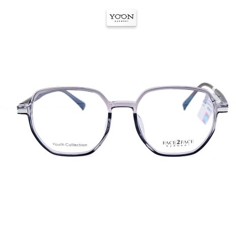 Gọng Kính Lục Giác Unisex Nhựa - Face2Face F37816