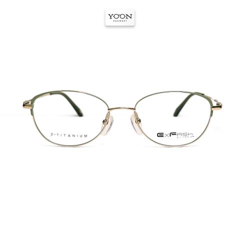 Gọng Kính Oval Nữ Titanium - ExFash EF34253T