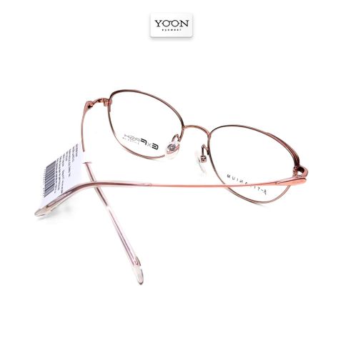 Gọng Kính Oval Nữ Titanium - ExFash EF34253T