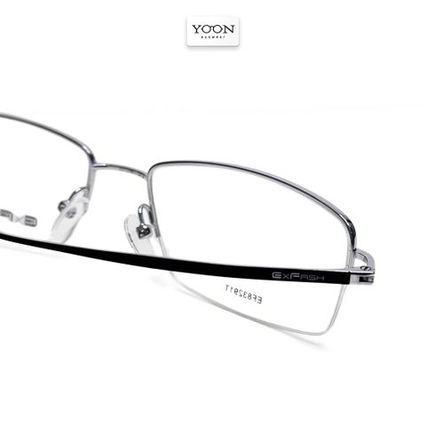 Gọng Kính Nửa Viền Sợi Cước Unisex Titanium - ExFash EF83291T