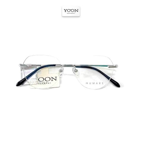 Gọng Kính Khoan Unisex Titanium - Yoon Humars 8713 Y380
