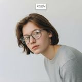 Gọng Kính Oval Unisex Nhựa - Yoon HB881 Y390