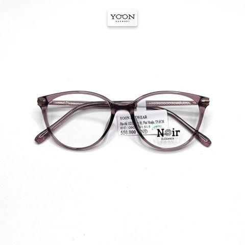Gọng Kính Mắt Mèo Nữ Nhựa - Yoon QQ7066 Y370