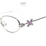 Gọng Kính Oval Nữ Kim Loại - Yoon GN0801 Y343