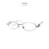 Gọng Kính Oval Nữ Kim Loại - Yoon GN0801 Y343