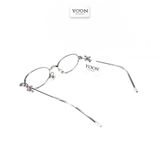 Gọng Kính Oval Nữ Kim Loại - Yoon GN0801 Y343