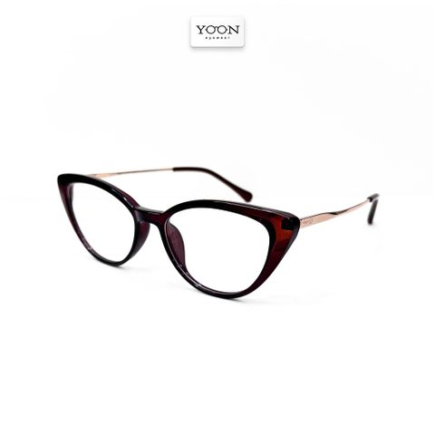 Gọng Kính Mắt Mèo Nữ Nhựa Kim Loại - Yoon H00285 Y342