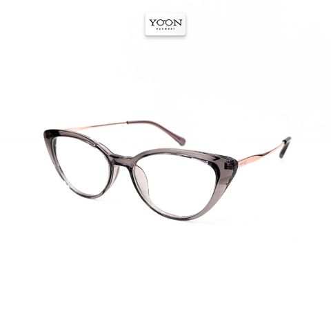 Gọng Kính Mắt Mèo Nữ Nhựa Kim Loại - Yoon H00285 Y342