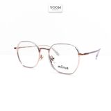 Gọng Kính Lục Giác Unisex Nhựa Kim Loại - Yoon H70683 Y352