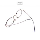 Gọng Kính Lục Giác Unisex Nhựa Kim Loại - Yoon H70683 Y352