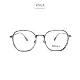 Gọng Kính Lục Giác Unisex Nhựa Kim Loại - Yoon H70683 Y352