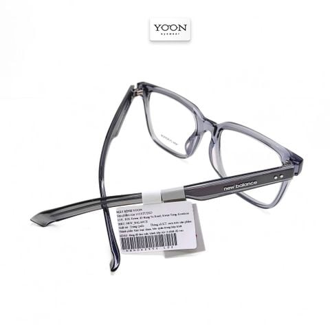 Gọng Kính Vuông Unisex Acetate - New Balance NBN06255X