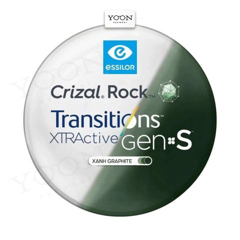 Đơn Tròng Đánh Kỹ Thuật Số Essilor - Váng Phủ Crizal Rock