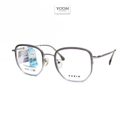 Gọng Kính Lục Giác Unisex Nhựa Titanium - Parim 85065