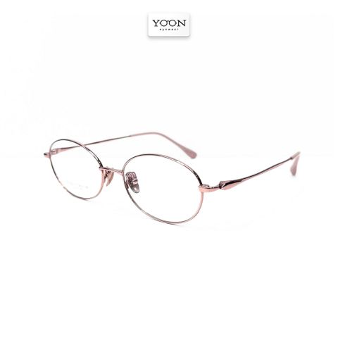 Gọng Kính Oval Nữ Titanium - Yoon PT08165 Y339
